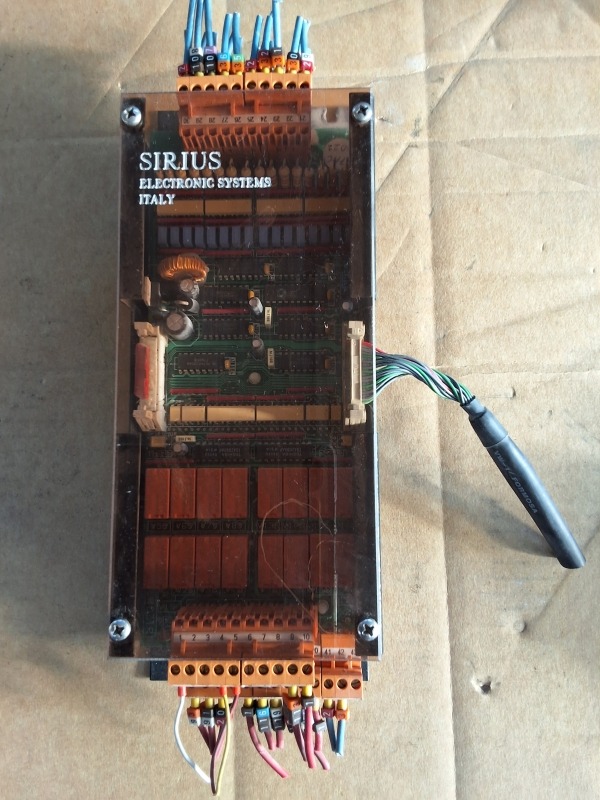 Scheda relè Sirius GMM Tecna 36